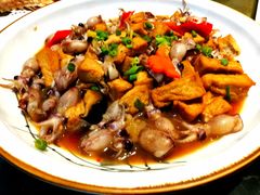 小鲜鱿焖豆腐-渔傅·蓝海岸霞浦海鲜(正祥店)