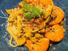 芝士蘑菇鲜虾意大利面-BE BRIGHT KITCHEN(正佳广场店)