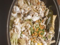 金椒藏豆脆鱼锅-大丰收鱼庄(宁德万达店)