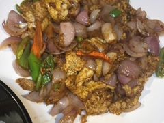 毛葱炒鸡蛋-小海丁