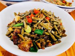 坛子菜炒五花肉-秀妈厨房(灰汤老店)