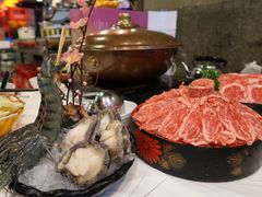 -鲜入围煮花胶鸡海鲜火锅