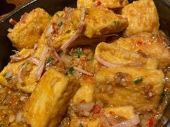 蒜香火腿包浆豆腐-云海肴·汽锅鸡·云南菜(美罗城店)