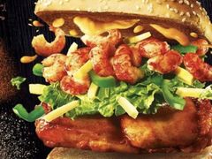 肯德基避风塘大虾鸡腿双层堡-肯德基(绥芬河青云店)