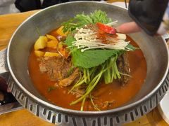 -喇喇排骨火锅·传统韩式脊骨汤(望京西园总店)