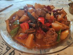 -满格嗦新疆椒麻鸡火锅.炒米粉(川大江安校区店)