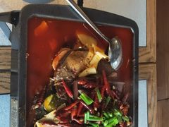 -探鱼·鲜青椒爽麻烤鱼(天河优托邦店)