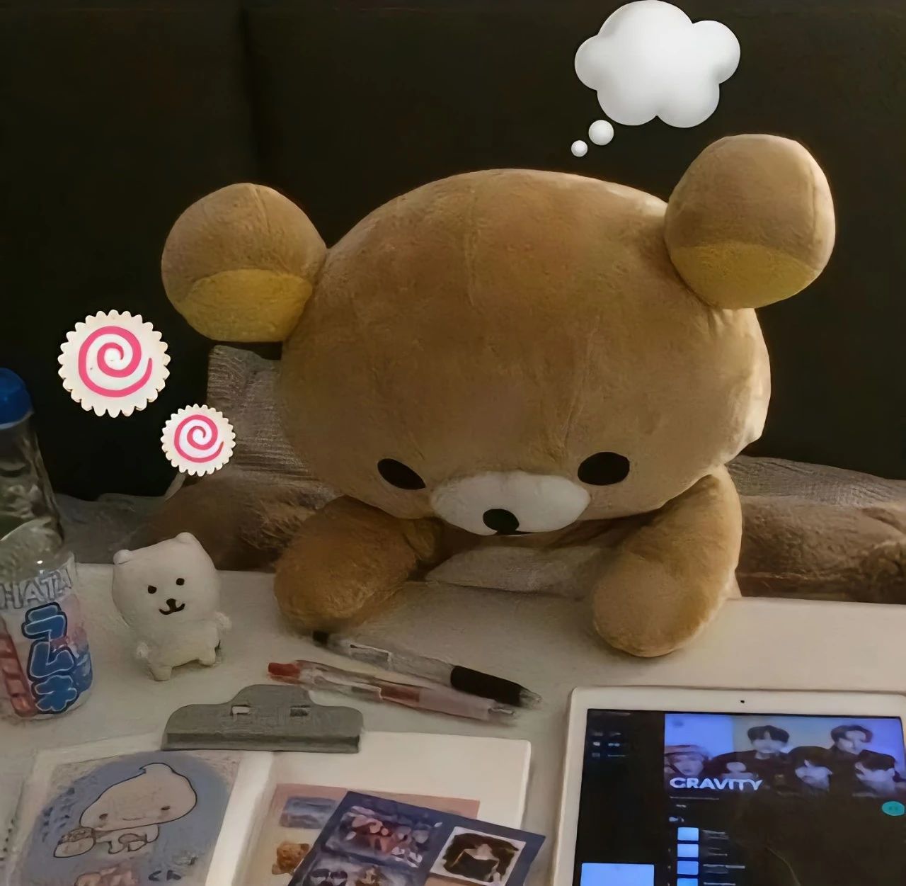 小熊玩偶超萌呀