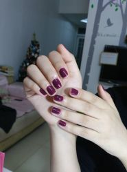 点击看大图 漿果色-Alice美甲工作室