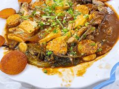 杂拌鱼饼子-清雅轩·清真菜·春饼•烤鸭(滑翔店)