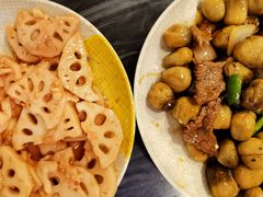草菇炒牛肉-紫金食坊(江南西路店)