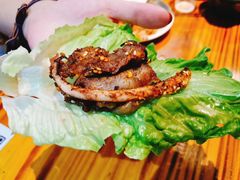 猪颈肉-丹东特色烤肉(学府路一部店)