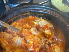 嫩豆腐泡菜汤-山·烤辣鸡韩国料理(西溪路店)