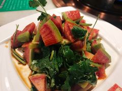 炝拌萝卜皮-京门老爆三·铜锅涮肉 爆肚(望京店)