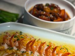 蒜蓉黄椒蒸开边虾-颂·江南宴(大剧院店)