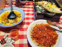 西红柿浇汁莜面-西贝(武汉群星城店)