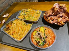 熏酱鸡骨架-聚合鑫东北熏酱熟食麻辣面(长阳店)