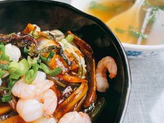 虾仁鳝丝麻酱拌面-腔调面(斜土路店)