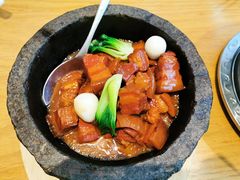 石锅红烧肉-山东宾馆·齐鲁苑餐厅