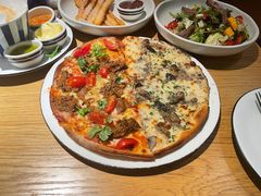 番茄牛肉拼黑松露牛肝菌Pizza-玛尚诺意式餐厅(天环广场店)
