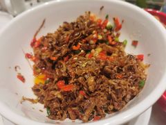 咸菜炒五花肉-味上湘菜馆(河马店)
