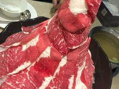 -海上明月海鲜火锅 鲜切牛肉