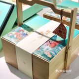 今年还有店里的特色糕点，绿豆糕和定胜糕
