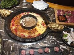 菌汤鸳鸯锅-蜀辣居鲜货老火锅(红牌楼店)