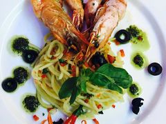 煎大虾意大利宽面-Paulaner·德国帕拉娜自酿啤酒餐厅(海上世界店)