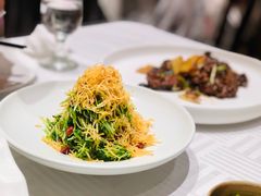 巧拌豆苗-四季民福烤鸭店(王府井灯市口店)