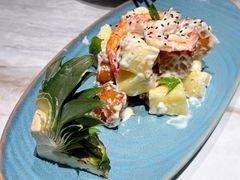 菠萝油条虾-志明眷村·台式融合菜·宵夜