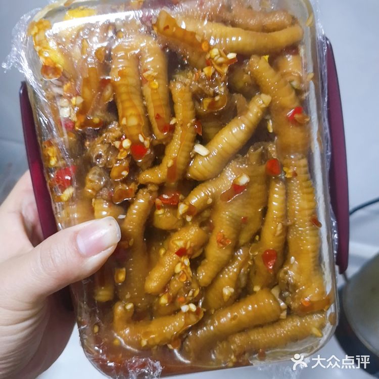 柠檬酸辣蒜蓉鸡爪