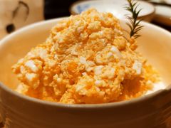 农家鸡蛋拌蒜-山东宾馆·齐鲁苑餐厅