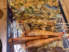 -路边摊小炉子烧烤