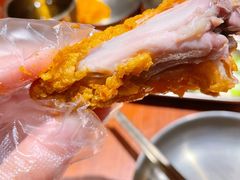 芝士味炸鸡-春熙台韩国料理·章鱼肥牛(西丽店)