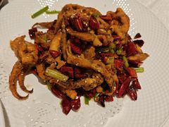 干煸鱿鱼须-大铁勺新津菜(东丽阳光新业广场店)