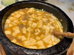 鸡汤虾仁豆腐-绿茶餐厅(城西银泰城店)