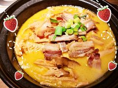 咸肉炖嫩笋尖-老阿爸鲜鱼土菜(昆山花桥店)