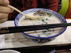 羊肉汤（多肉）-穆得·老周家牛肉烧饼(普利街店)