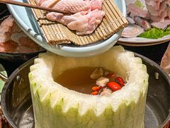 -得意咚瓜·顺德鱼生·冬瓜盅火锅