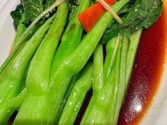 白灼广东芥兰-香港池仔记肠粉王(博多新记襄阳南路店)