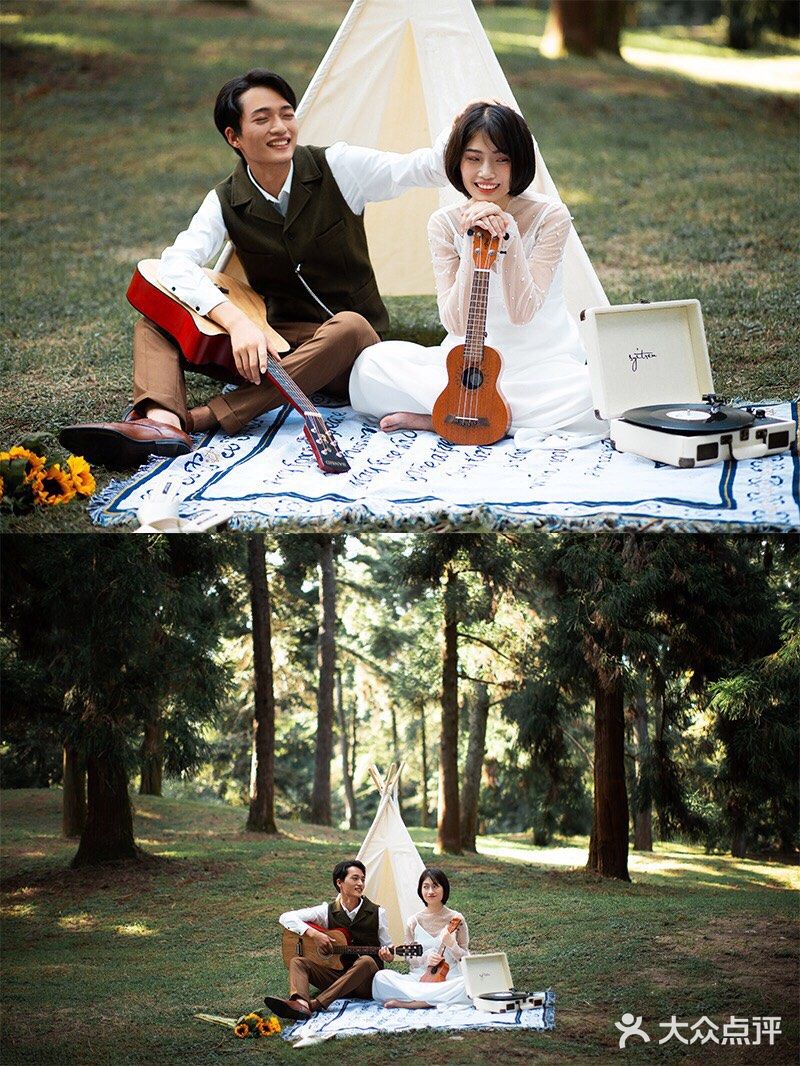 春夏小清新婚照🌿藏在小森林里的秘语💕