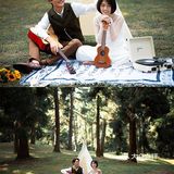 春夏小清新婚照🌿藏在小森林里的秘语💕