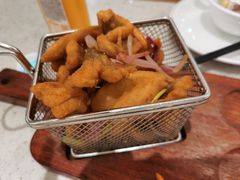 椒盐九肚鱼。-新名仕(仙霞路店)