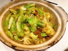 猪油渣炒牛心菜-眉州东坡(上海中心店)