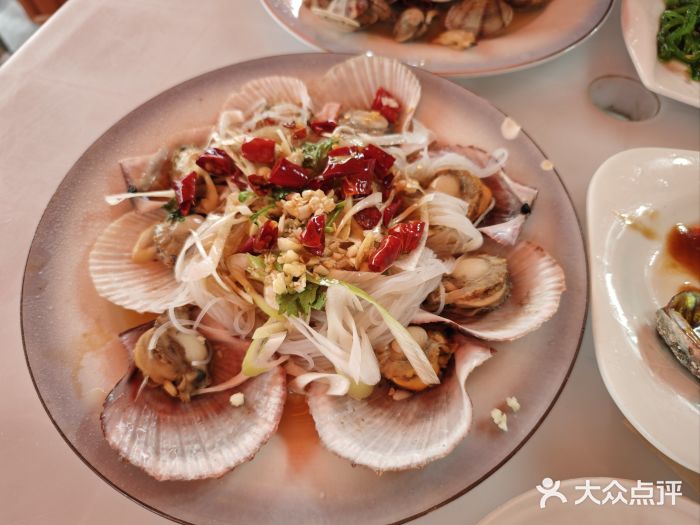 来之顺海鲜菜馆·青岛菜(栈桥店)油泼扇贝图片