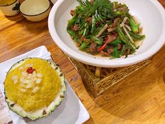 -老滇山寨•云南特色菜•地方菜•民族风情歌舞表演(金碧店)