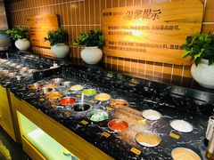 自助调料区-鼎香缘海鲜自助火锅烤肉(锦辉购物广场店)