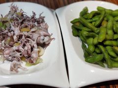 糟卤毛豆-蚝堡海鲜·威海菜·海肠捞饭·烧烤·亚洲吃蚝公司(幸福门店)