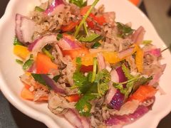 香拌脆爽鱼皮-探鱼·鲜青椒爽麻烤鱼(正佳广场店)